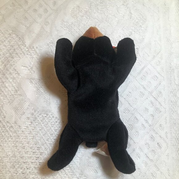 Ty Beanie Baby Blackie the Bear 1994 Vintage - Picture 4 of 6